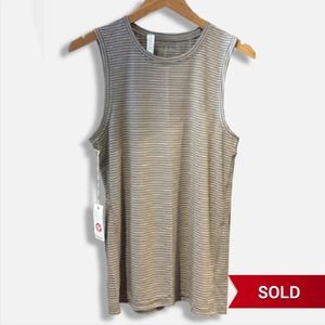 ❌SOLD ▪ 《NWT》Manduka Transcend Stripped Tank (sm)